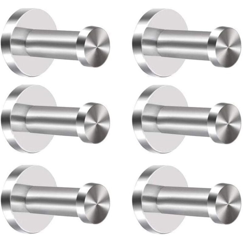 szt Wieszak ścienny ze stali nierdzewnej Haczyki na płaszcze Haczyk na szlafrok Wieszak ręczniki Wieszaki łazienki szlafrok ręcznik sypialni kuchni