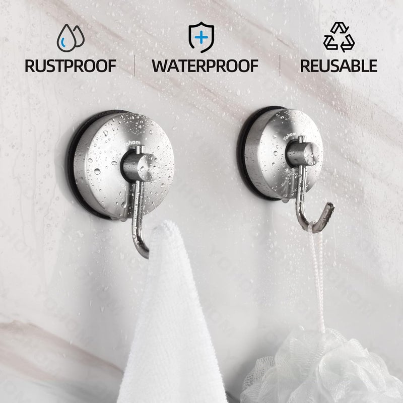 Przyssawka do szydełkowania Łazienka Wieszak na ręczniki Przyssawka Mocny uchwyt Hak na ścierki Kuchenna przyssawka Hak prysznicowy ścienny