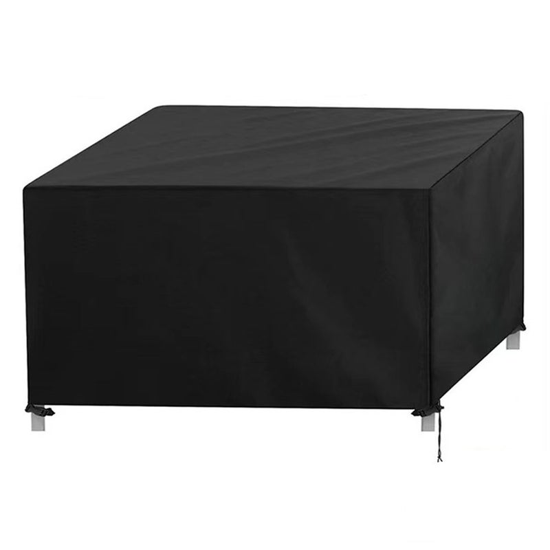 Pokrowiec na stół ogrodowy, wodoodporna plandeka ochronna na stół, prostokątny zestaw mebli ogrodowych na zewnątrz, 126 * 126 * 74 cm
