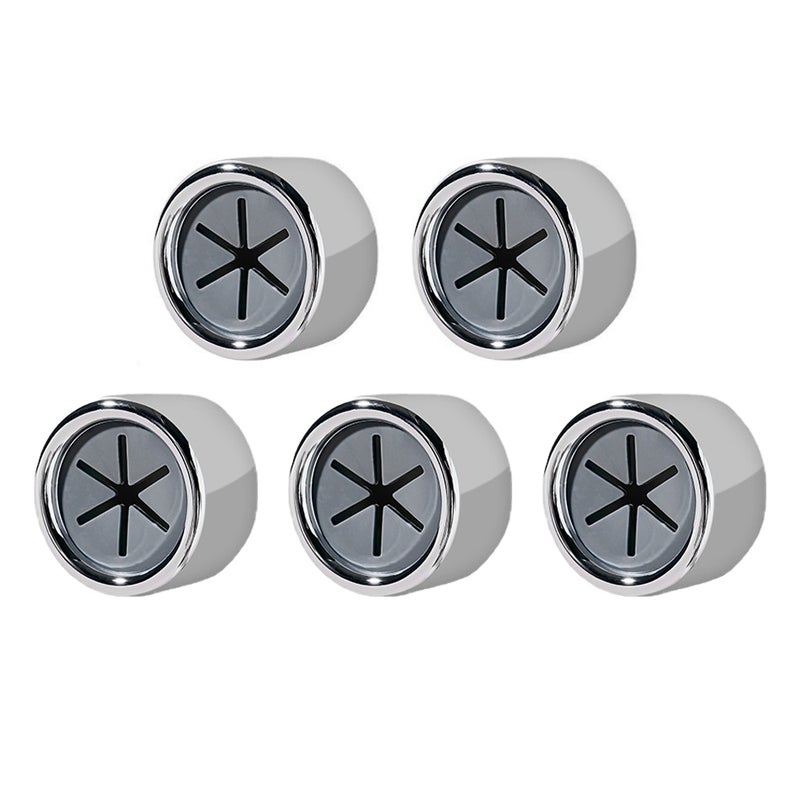 Zestaw 5 okrągłych uchwytów na ręczniki, haczyki na ręczniki kuchenne bez wiercenia, do kuchni, łazienki i domu