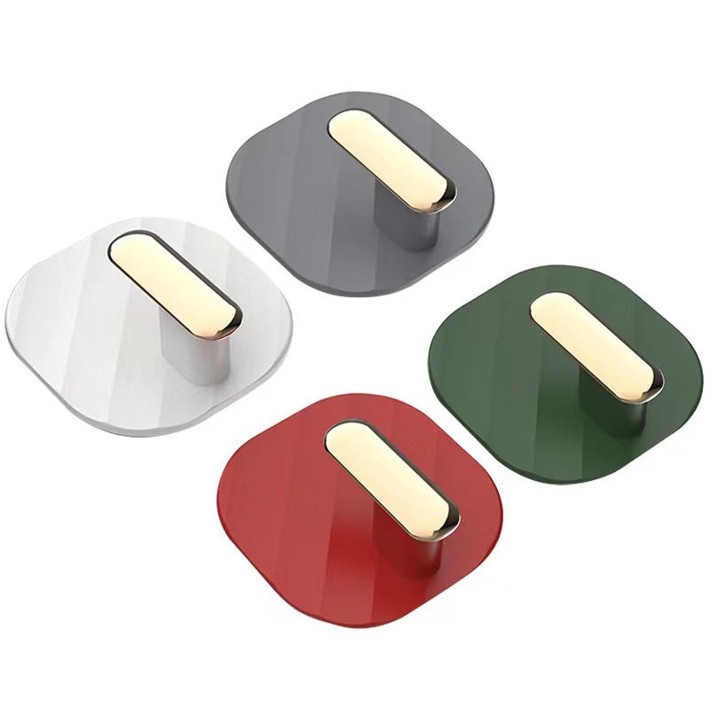 Mural Patère Sans Percer, Wodoodporny Haczyk, Wieszak na Ręczniki, Uchwyt na Rękawice do Toalety do Łazienki, 4 sztuki Haczyków Samoprzylepnych