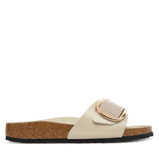 Klapki Birkenstock Madrid Big Buckle Hex 1031823 Écru