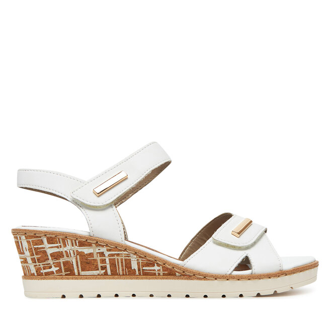 Sandały Remonte CEO-R6266-80 Biały