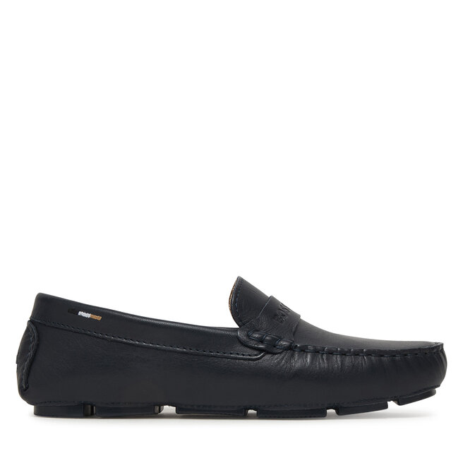 Mokasyny BOSS J52808 S Granatowy