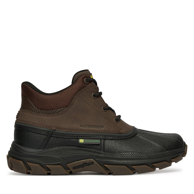 Trzewiki Skechers Respected - Swamper 256026/CHBK Brązowy