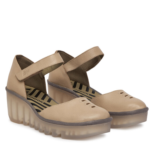 Półbuty Fly London Bisofly P501305 Beżowy