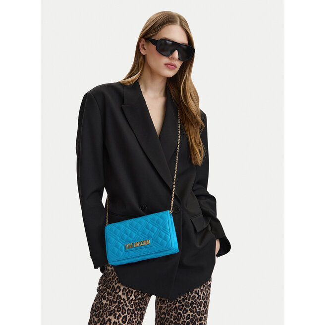 Torebka LOVE MOSCHINO JC4079PP0OLA0702 Turkusowy