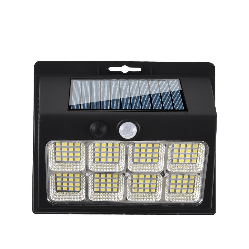 Zewnętrzne lampy solarne, z czujnikiem ruchu, kinkiety ogrodowe na podwórko