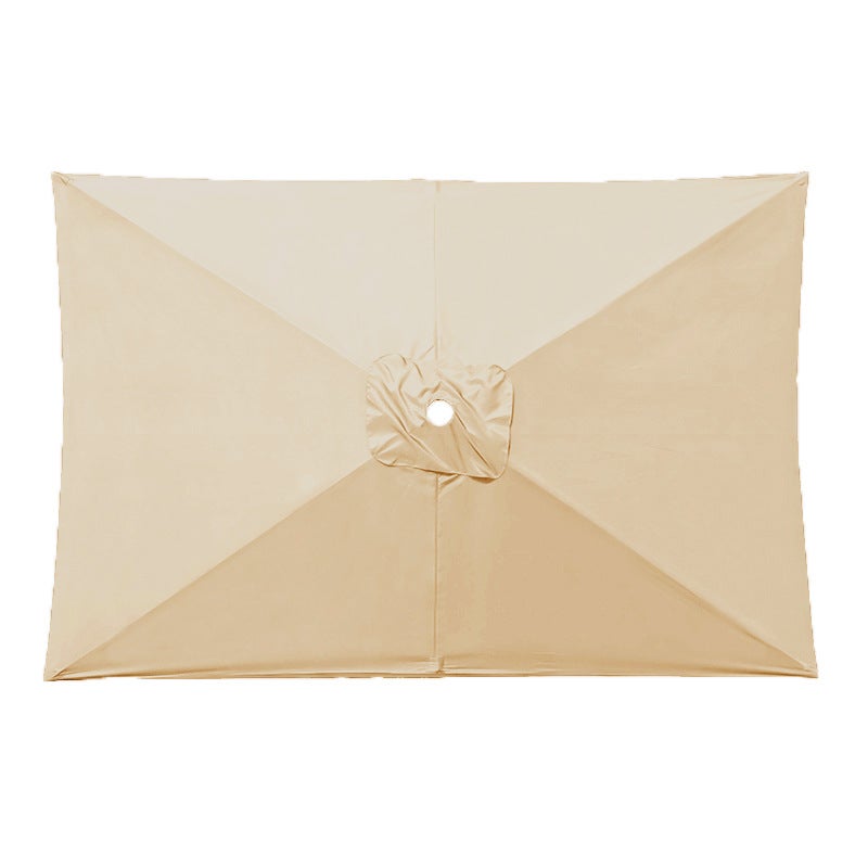Płótno wymienne do parasola tarasowego, płótno wymienne do parasola prostokątnego, beżowe, 2 x 3 metry