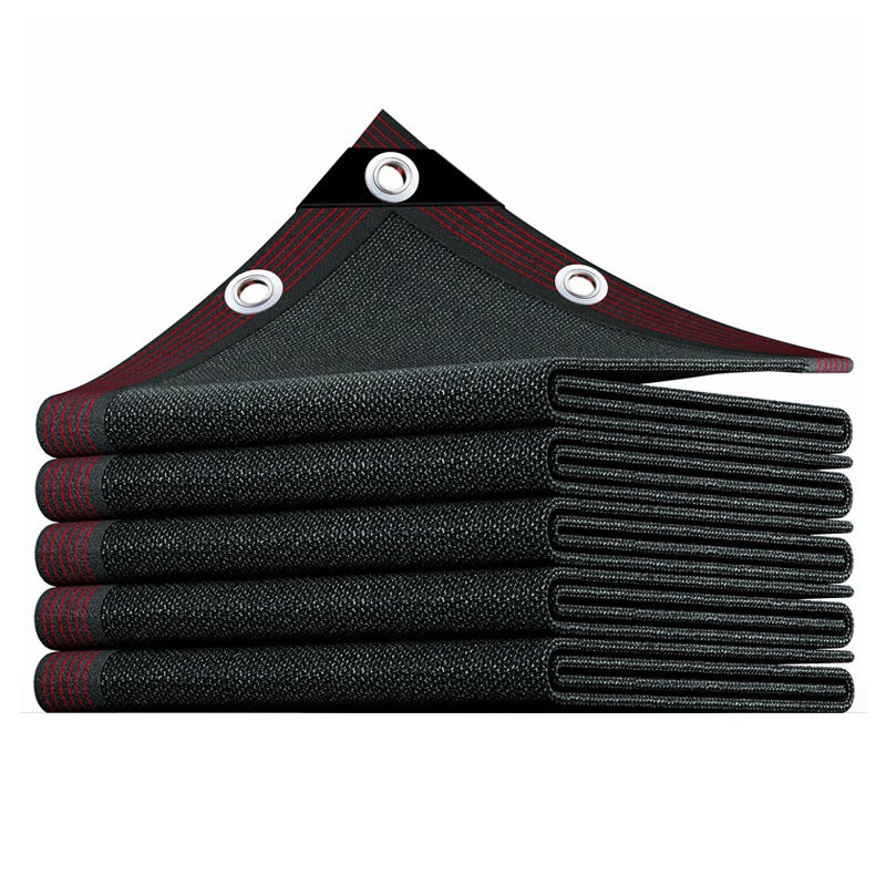 Siatka cieniująca na dziedziniec zewnętrzny, siatka chroniąca rośliny przed słońcem, szyfrowana siatka cieniująca z grubymi brzegami, 2 * 4 metry