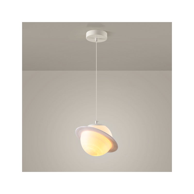 Żyrandol, lampa wisząca Creative Planet, lampka nocna, lampa sufitowa wisząca, regulowana wysokość, ciepłe światło, 15 cm x 150 cm
