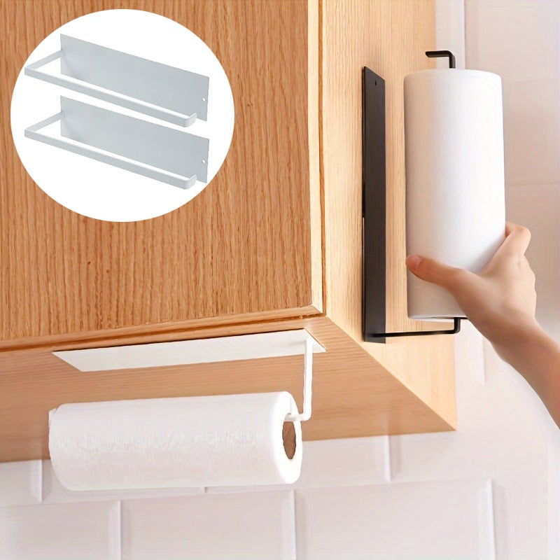 2 duże kwadratowe stojaki do przechowywania do użytku domowego, duży kwadratowy uchwyt na ręczniki papierowe do łazienki, biały