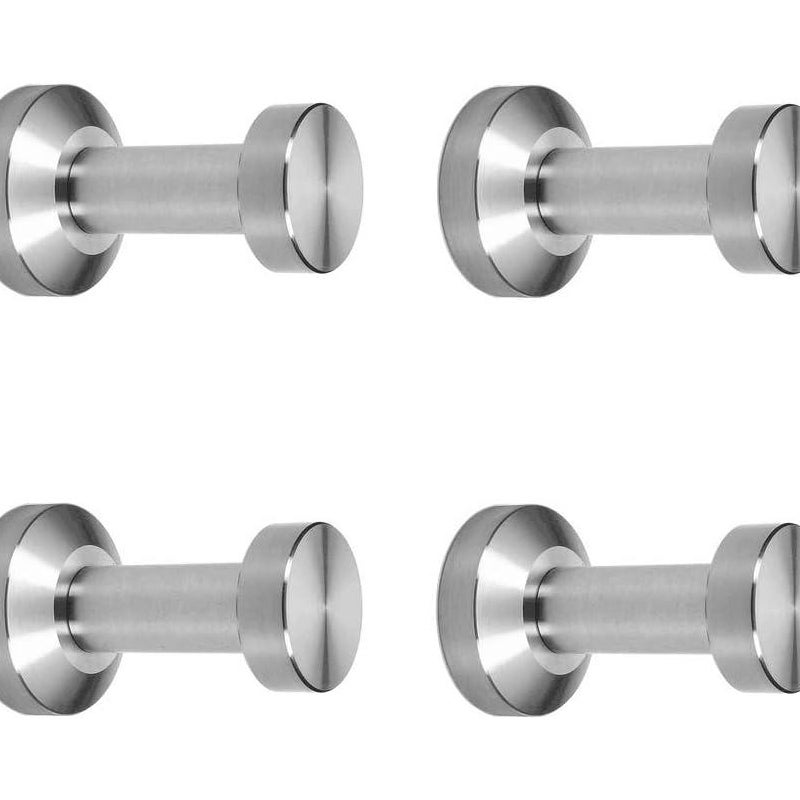 Haczyki na ręczniki, 4 sztuki, stal nierdzewna 304, haczyki na ręczniki do łazienki, haczyk na szlafrok