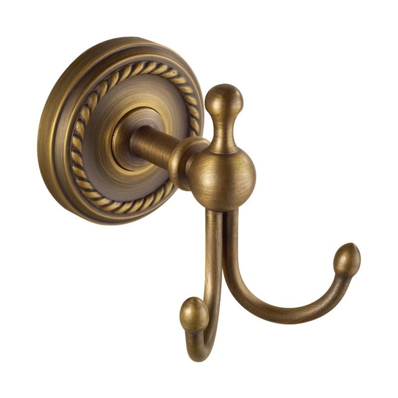 Mosiężny wieszak na ręczniki ścienny w stylu antycznym, wieszak na ręczniki, wieszak na płaszcze, haczyk ścienny na płaszcze, wyposażenie domu