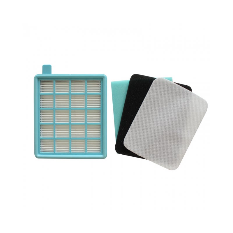 4 filtry kompatybilne z odkurzaczami Philips Power Pro Active/Compact, alternatywa dla zestawu zamiennego Philips FC8470 FC8471 FC8515 FC8516