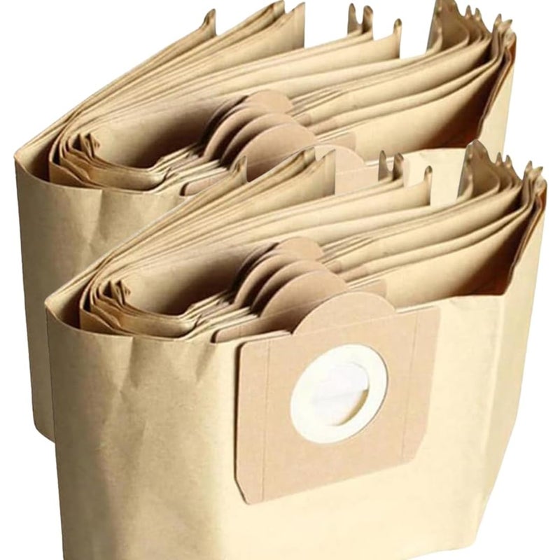 Zestaw worków prostych do odkurzacza do kompatybilnych z Papier Kraft