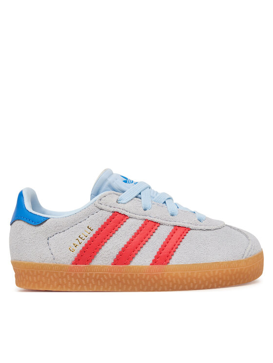 adidas Sneakersy Gazelle Comfort Closure Elastic Laces KI4037 Błękitny