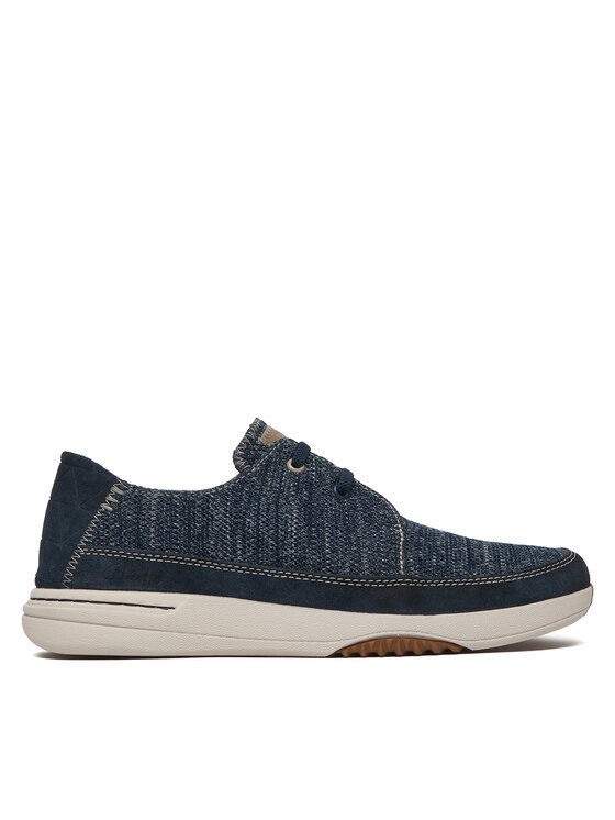 Clarks Półbuty Easeway Lace 26187413 Granatowy