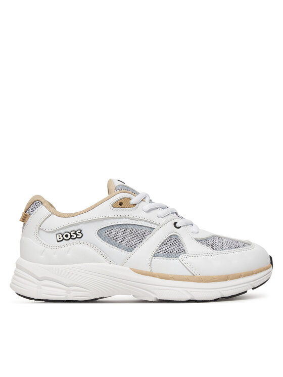 BOSS Sneakersy J52815 S Biały