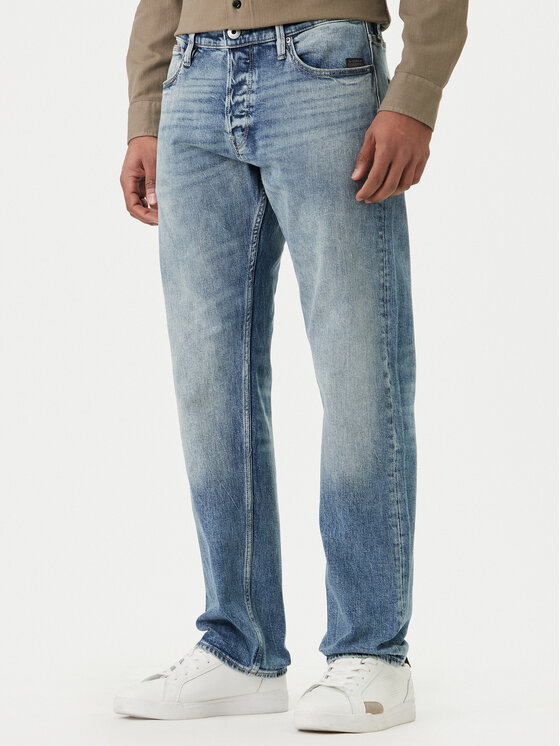 G-Star Raw Jeansy Streem D28534-E205 Błękitny Slim Fit