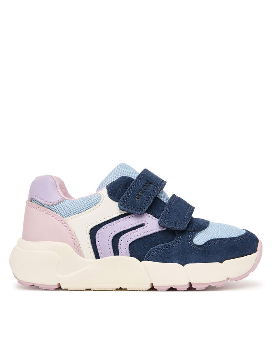 Geox Sneakersy B Flexyper Mini Girl B656NA 01422 CF48S S Granatowy