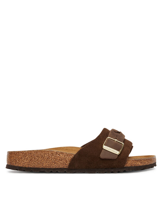 Birkenstock Klapki Oita Braided 1031734 Brązowy