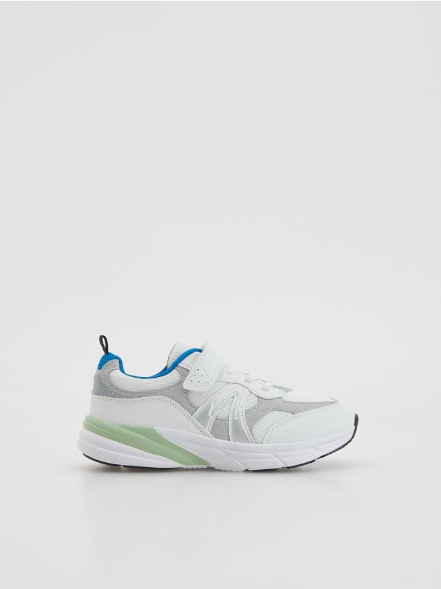 Reserved - Buty sportowe na rzepy - wielobarwny