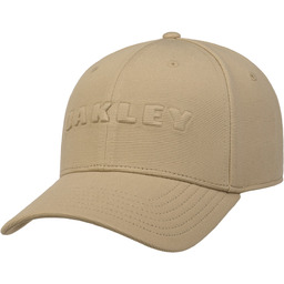Bark Embossed Baseball Cap by Oakley, beżowy, S/M (54-57 cm)