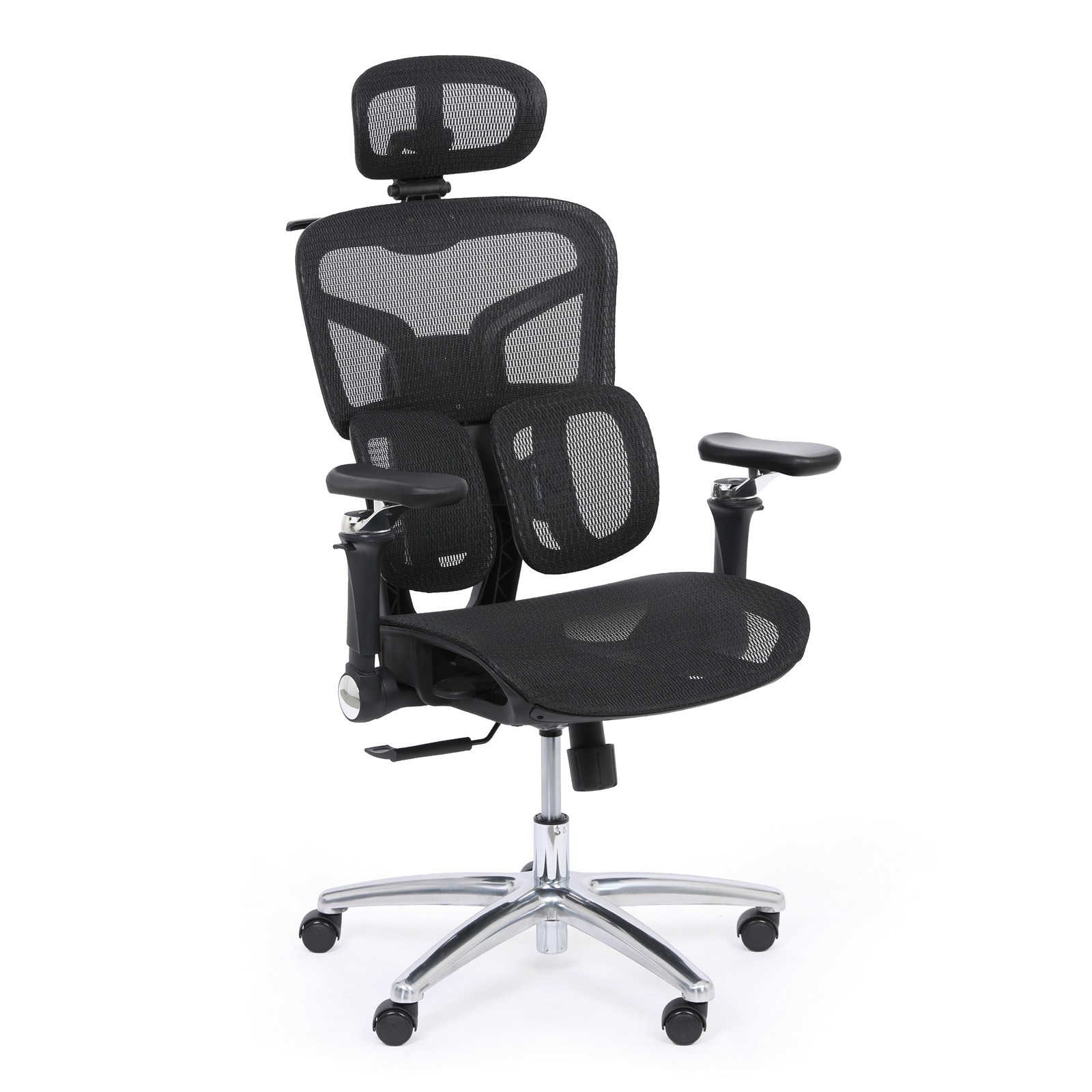 B2B Partner Krzesło biurowe LEVEL, czarna