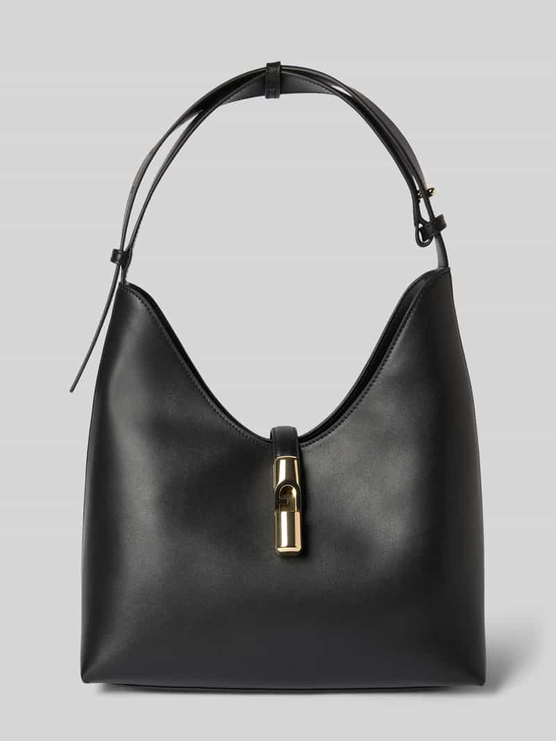 Torebka z detalem z logo model 'Goccia'