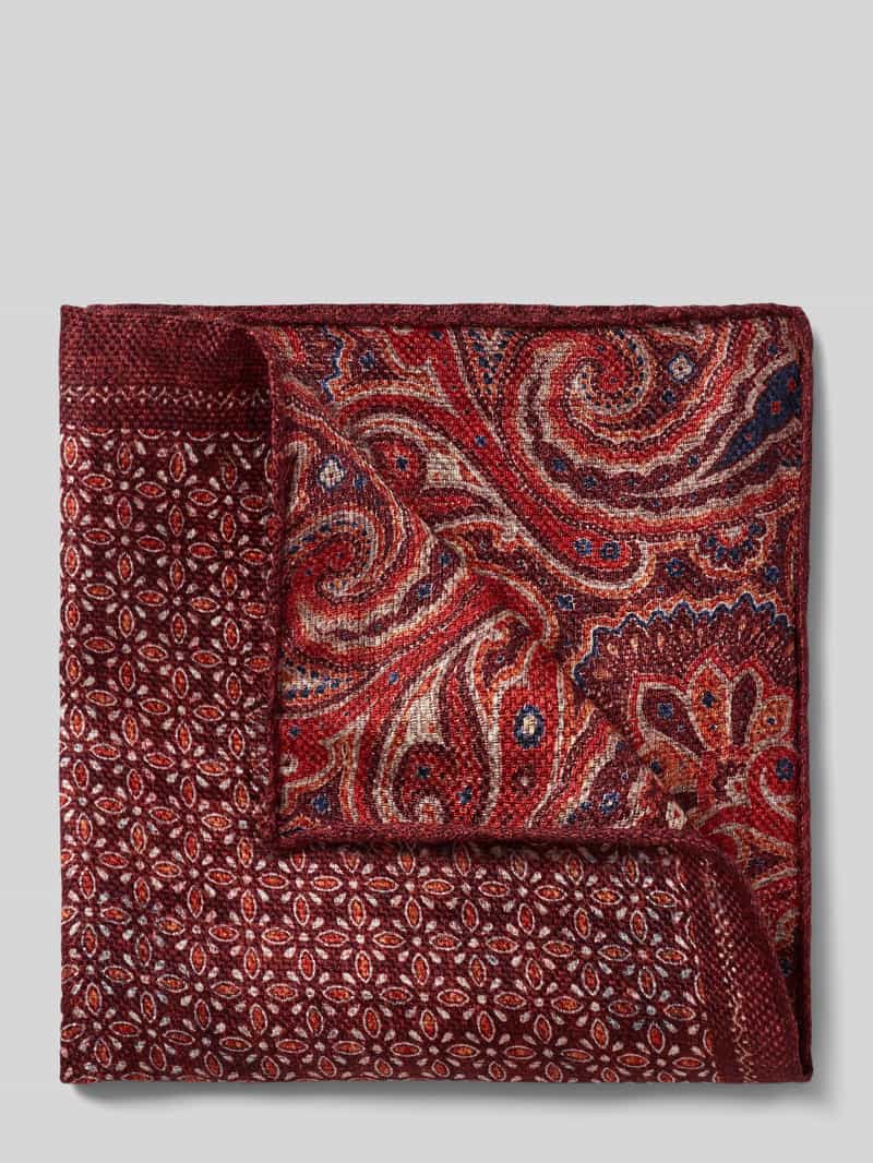 Poszetka z mieszanki lnu z domieszką jedwabiu