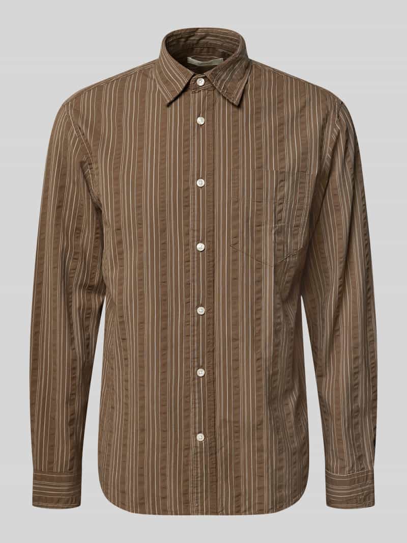 Koszula casualowa z czystej bawełny, krój regular fit, model 'FREDDIE'