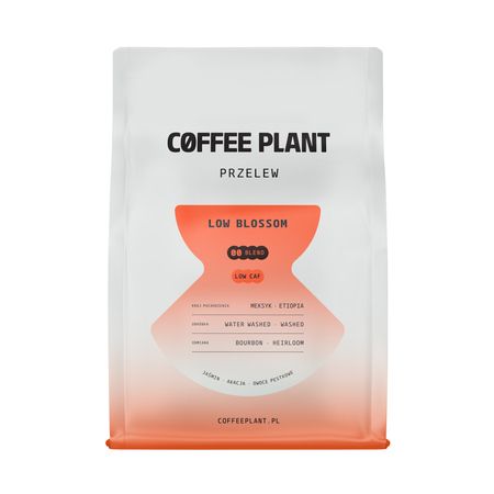 Coffee Plant Kawa ziarnista niskokofeinowa Low Blossom Filter 250 g - kawa