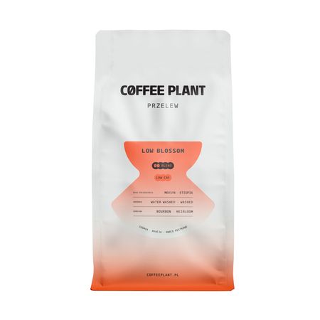 Coffee Plant Kawa ziarnista niskokofeinowa Low Blossom Filter 800 g - kawa