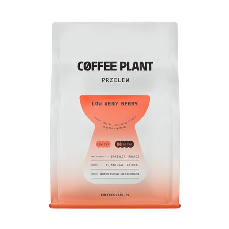 Coffee Plant Kawa ziarnista niskokofeinowa Low Very Berry Filter 250 g - kawa
