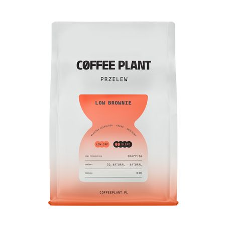 Coffee Plant Kawa ziarnista niskokofeinowa Low Brownie Filter 250 g - kawa