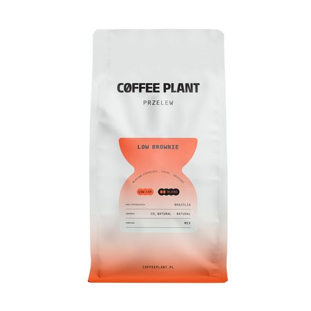 Coffee Plant Kawa ziarnista niskokofeinowa Low Brownie Filter 800 g - kawa
