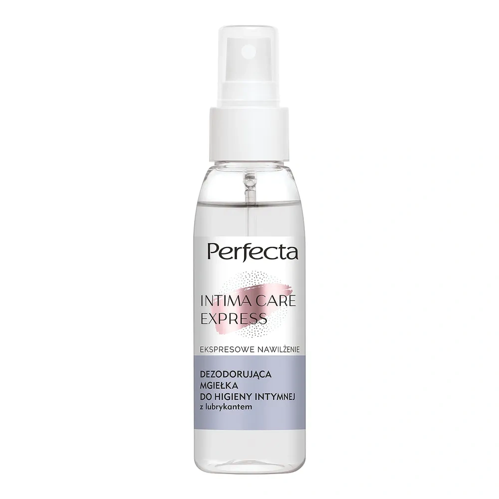 Perfecta Intima Care Express dezodorująca mgiełka do higieny intymnej z lubrykantem 100 ml
