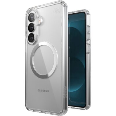 Etui SPECK Presidio Perfect-Clear Magnet MagSafe do Samsung Galaxy S26+ Przezroczysty