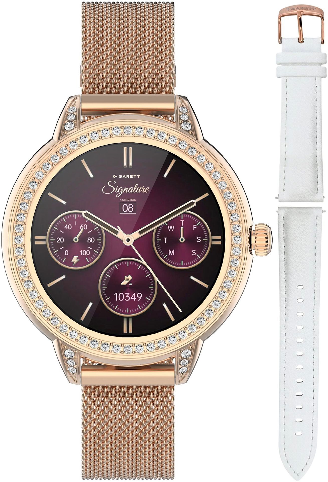 Garett Signature Stella Różowy złoty mesh