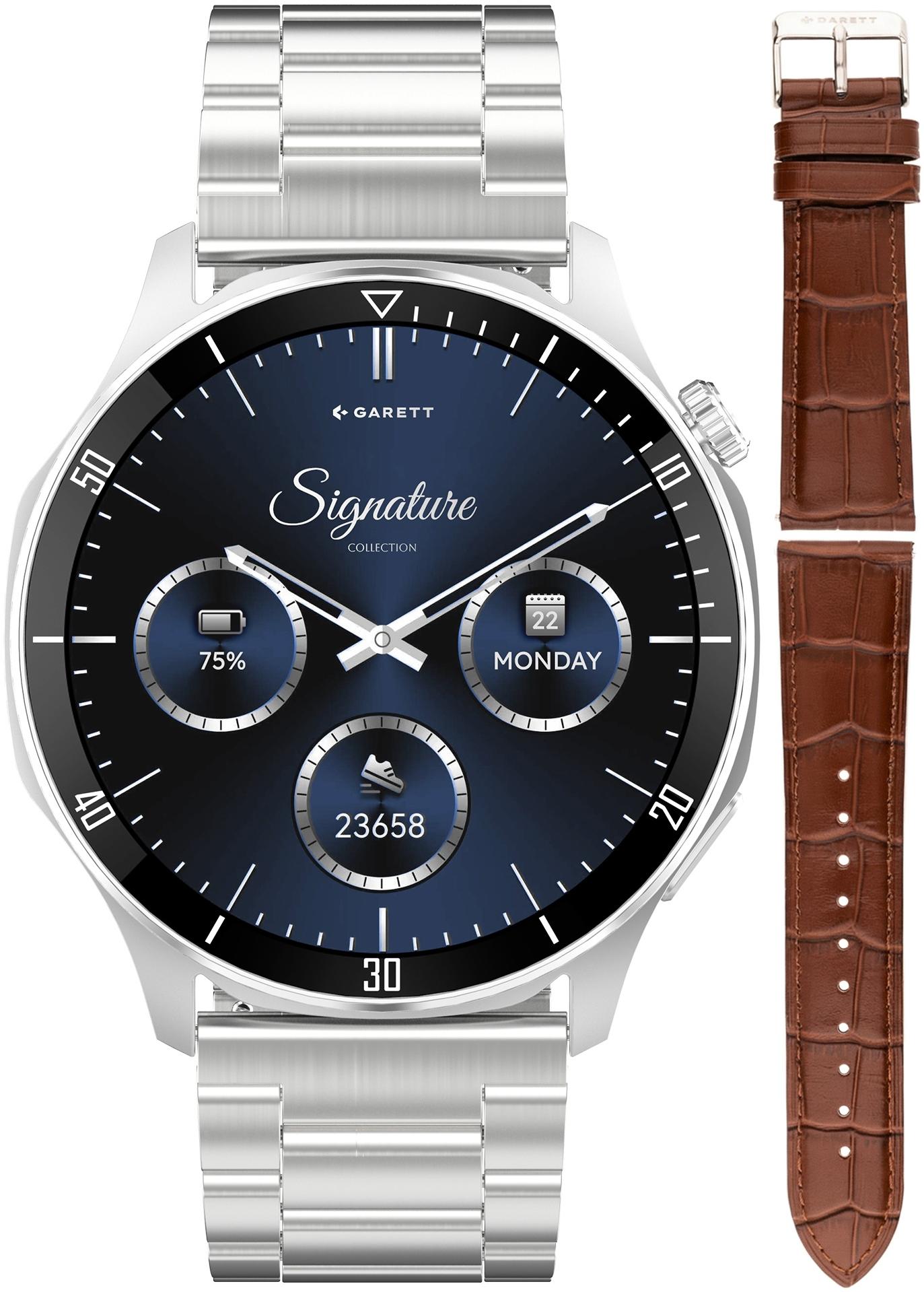 Garett Signature Prime Srebrny solid