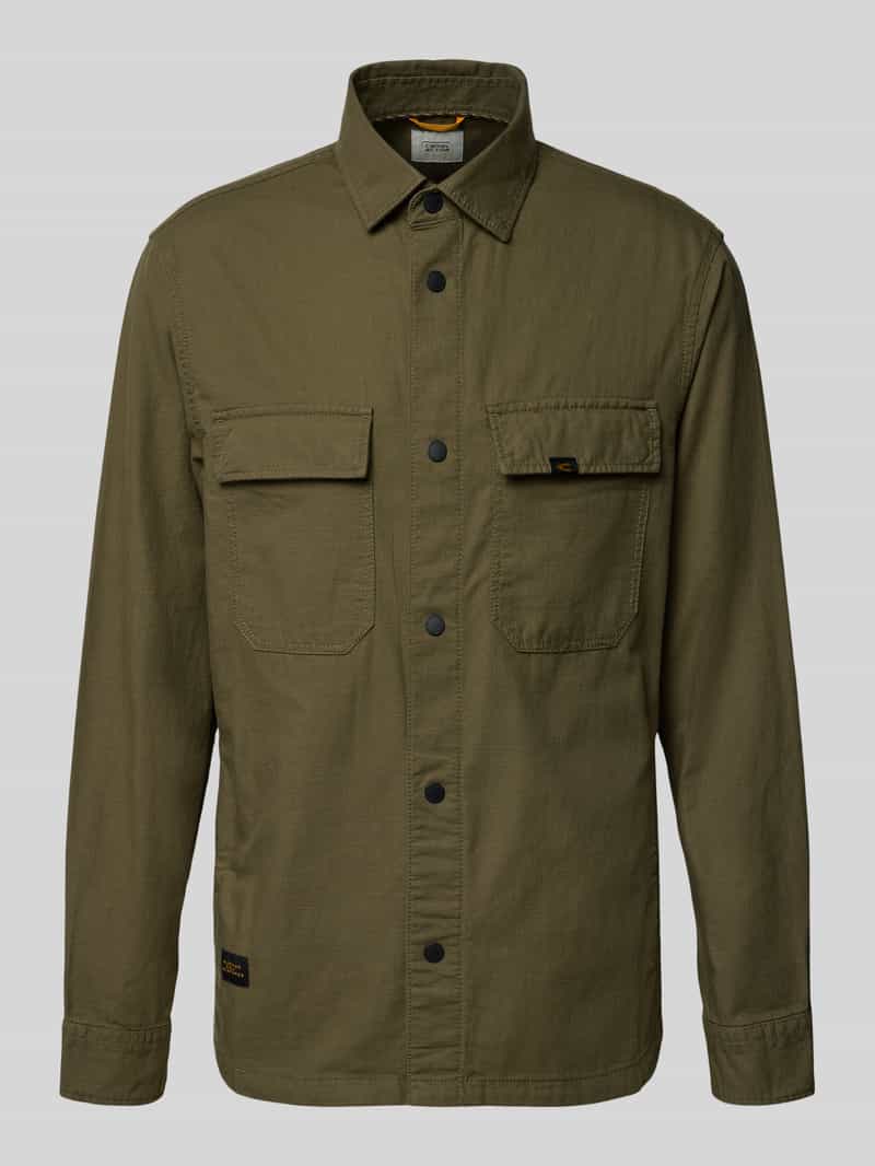 Koszula o kroju regular fit z czystej bawełny