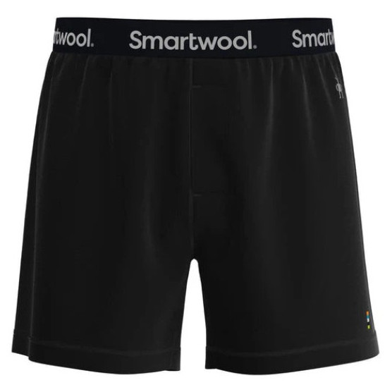 Spodenki męskie Smartwool Men's Merino Boxer Boxed Rozmiar: L / Kolor: czarny