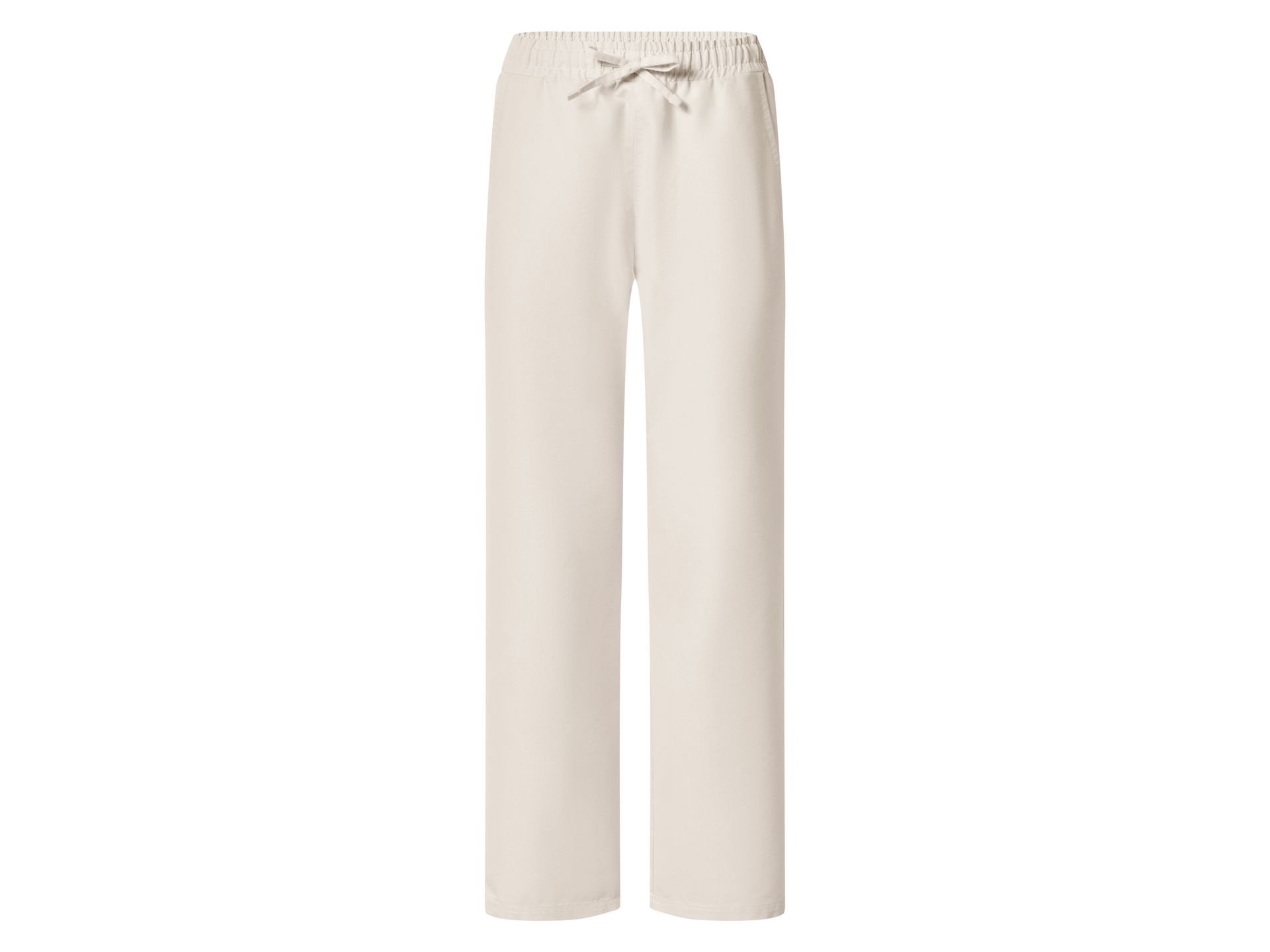 ESMARA® Joggery jeansowe wide leg damskie (Biały, 44)