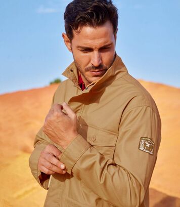 Kurtka Safari Arizona Land Mężczyzna Atlas For Men - Kolor : Żółty - Rozmiar : 4XL