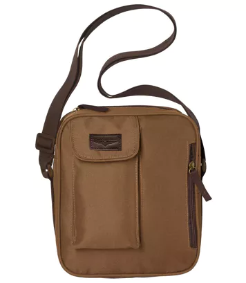 Torba-saszetka z wieloma kieszeniami Mężczyzna Atlas For Men - Kolor : Brązowy - Rozmiar : Rozmiar uniwersalny