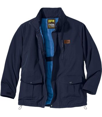 Kurtka z kieszeniami Atlas Mężczyzna Atlas For Men - Kolor : Granatowy - Rozmiar : M