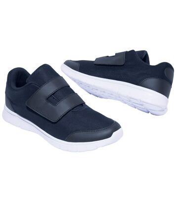 Ultralekkie trampki na rzep Mężczyzna Atlas For Men - Kolor : Granatowy - Rozmiar : 39