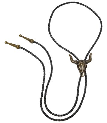 Krawat Texan Country Mężczyzna Atlas For Men - Kolor : Czarny - Rozmiar : Rozmiar uniwersalny