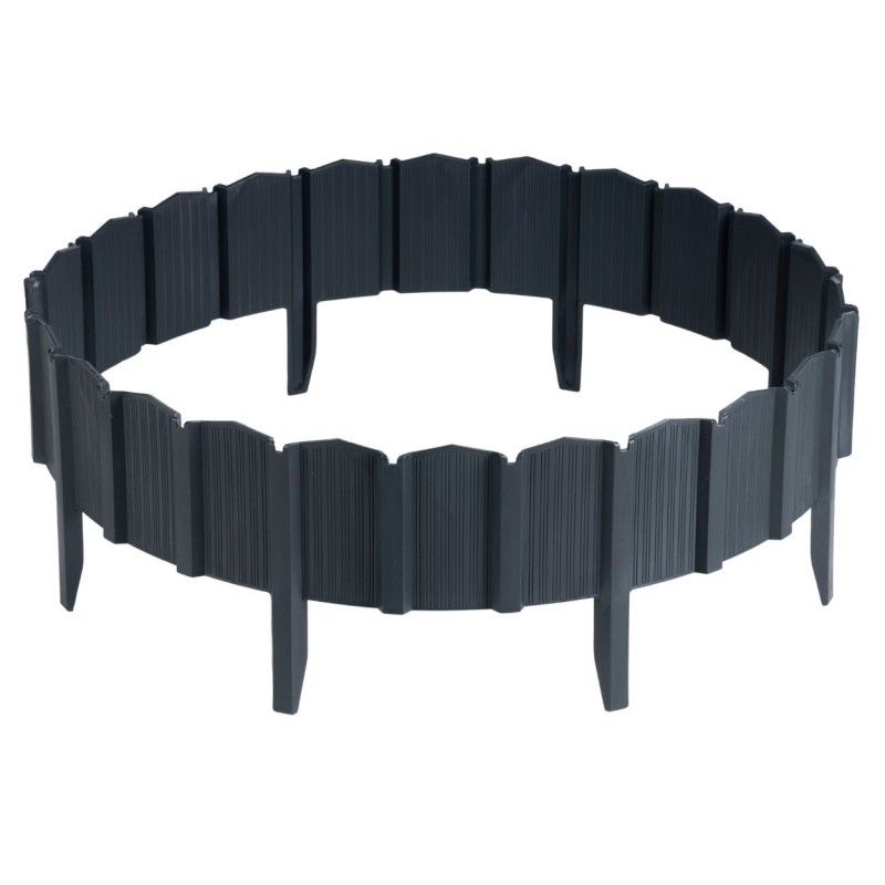 Palisada ogrodowa Garden Linea antracyt 78,5x0,8xh10,5 cm